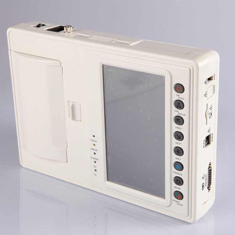 휴대용 금속 ECG 기계 12 채널 전기 심방송 CE ECG 기계 병원 의료 CE ISO ECG 기계