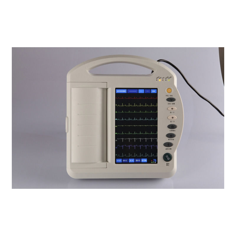 휴대용 금속 심전도 기계 12 유도 심전도 분석기 ECG 기계 제조업체 ECG 기계